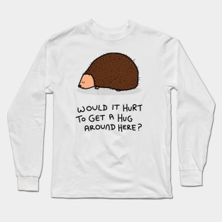 Grumpy Hedgehog Long Sleeve T-Shirt